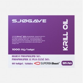 SJØGAVE KRILL OIL ( buy 5 boxes get one more box for free )